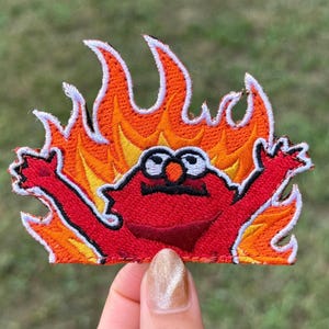 Hell Fire Hellmo Meme Funny Embroidered Morale Patch
