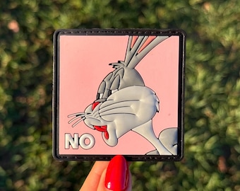 No Meme Funny PVC Morale Patch