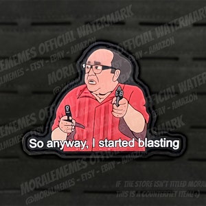 De todos modos, comencé a explotar memes divertidos de parche moral de PVC.