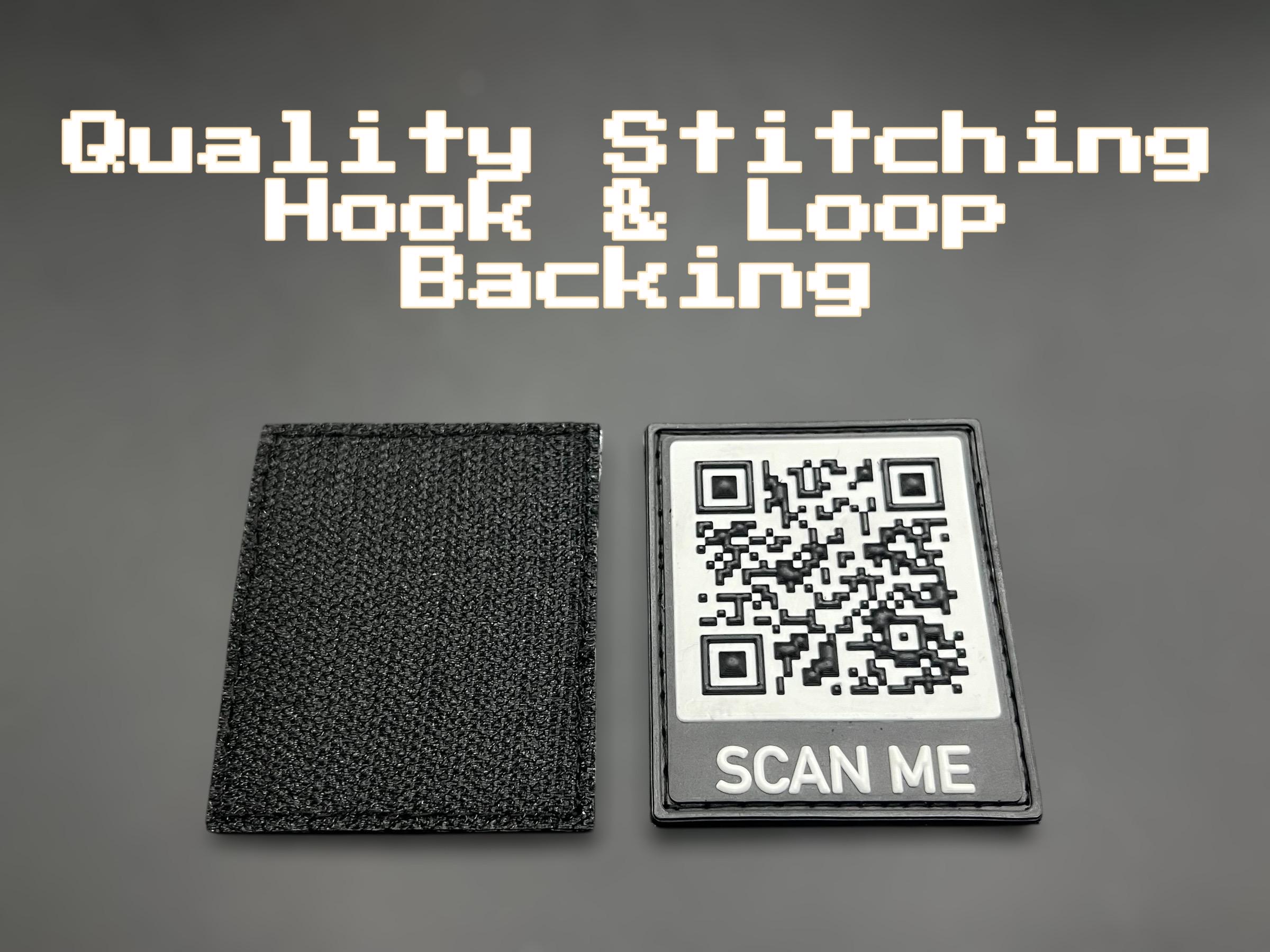 Rick Roll QR Code Meme Funny PVC Morale Patch - Etsy