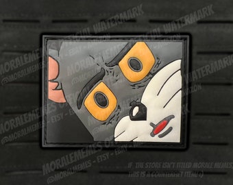 Unsettled Meme Funny PVC Morale Patch