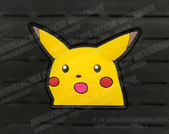 Surprised Meme Funny PVC Morale Patch
