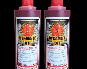 Magenta DTF Ink: 500ml for DTF Printers