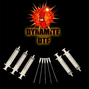 Dynamite DTF Ink Set: CMYK+W, 5 x 1 Liter Flaschen Bild 8