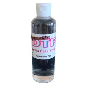 250ml DTF Print Head Cleaning Solution - for use with DTF & inkjet printers.