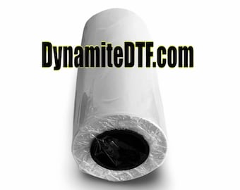 HOT Peel Double Matte DTF PET Film Roll - 12" x 328 ft,