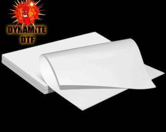 Dynamite UNIVERSAL Peel DTF Film: 11x17" A3 Heat Transfer Sheets