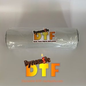 Glitter DTF P.E.T. Film Roll: 12&quot; x 30 ft Refill