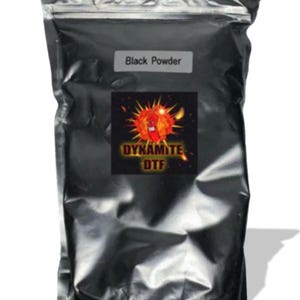 DTF BLACK Hot Melt Adhesive Powder