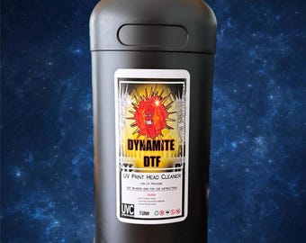 1 Liter UV DTF Print Head Cleaning Solution - for use with UV dtf printers.