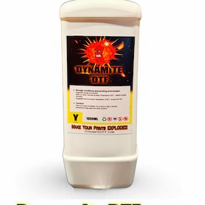 Yellow DTF Ink for DTF Printers - 1 Liter Bottle