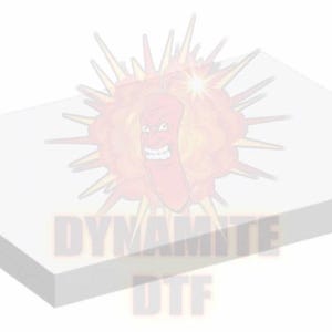 Dynamite DTF PET Film - 8.5 inch X 11 inch Sheet - A4 size. 100 sheets.
