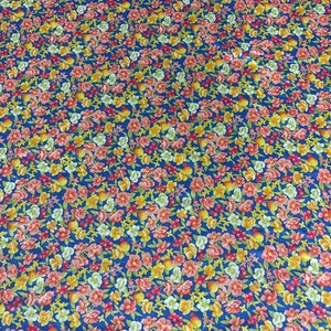 Vintage printed spandex fabric
