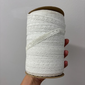 roll of vintage lace trim