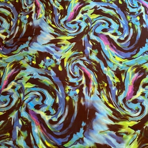 Gedrukte spandex