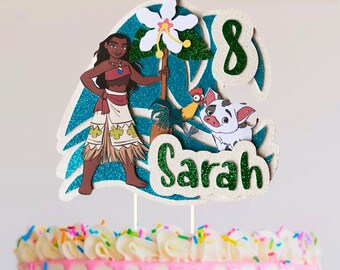 Moana Cake Topper Etsy