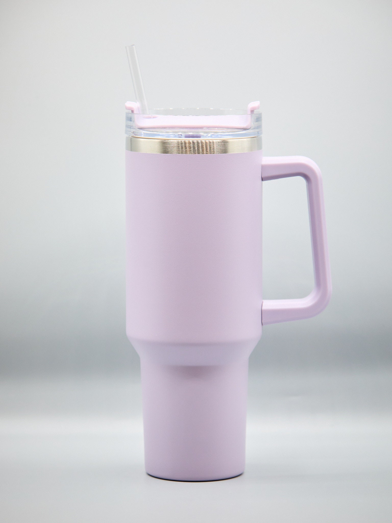 Stanley Adventure Quencher - Vaso de acero inoxidable aislado reutilizable  de 40 oz (brillo rosa)