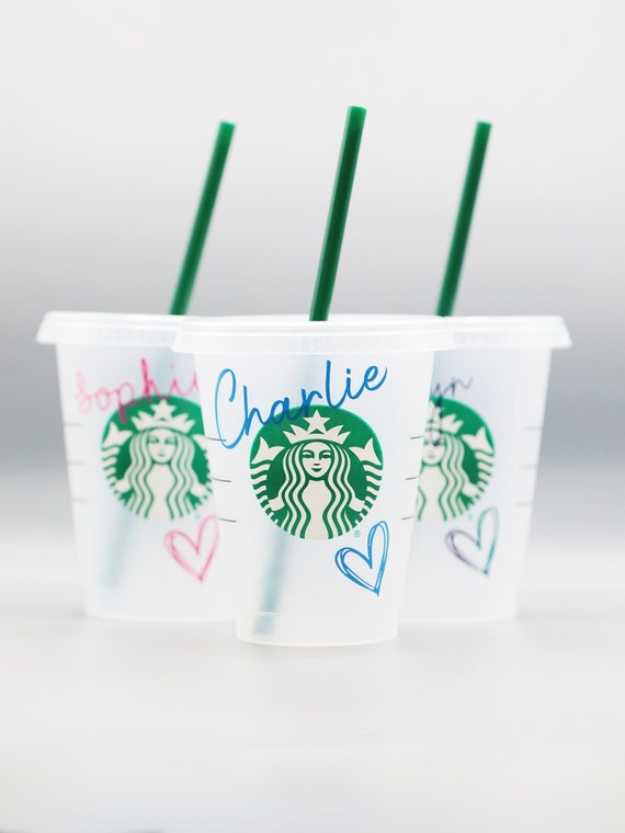 Kids Starbucks Cup, Mini Starbucks Cup, Grande 16oz Starbuck Cup