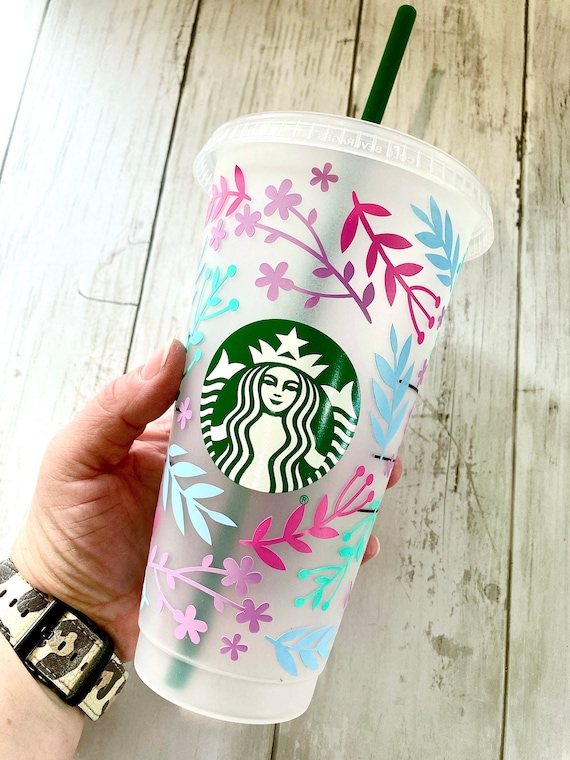 Custom Starbucks INSPIRED Venti Cold Cup Matte Pastel 