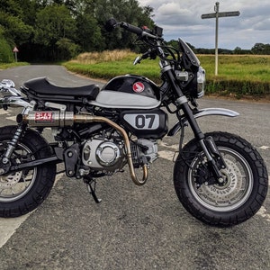 Monkey Bike 125 Air Box Aufkleber | Mini Moto | Monkey Bike | Benutzerdefinierte Vinyl-Aufkleber |