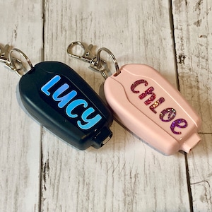 Personalised Mini Power Bank/Portable iPhone/Android Charger | Choose from Black or Pink | Lightning/Type C charger|