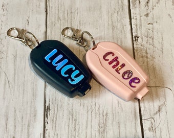Personalised Mini Power Bank/Portable iPhone/Android Charger | Choose from Black or Pink | Lightning/Type C charger|
