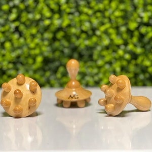 Facial mushroom wood therapy