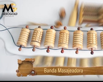 Therapeutic Massaging Band Wood Therapy