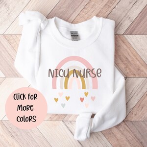 NICU Nurse Sweater, Labor and Delivery Nurse Sweatshirt, Nurse Crewneck, Nicu Nurse Sweatshirt, Nurse Apparel, Nicu Nurse Gift