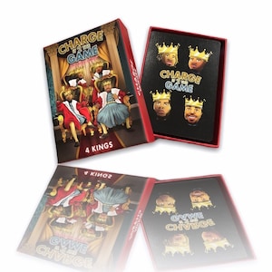 Cartas para beber de Charge It 2 The Game: Edición 4 Kings