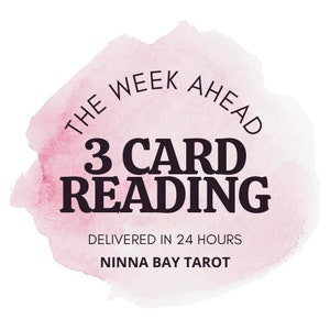 Lectura de tarot de la semana que viene / Lectura semanal / Pronóstico del tarot - Amor - Vida - Carrera - Lectura intuitiva detallada - Puede estar disponible en 24 horas