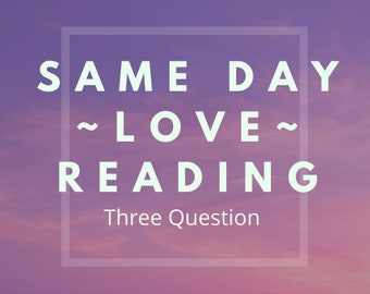 SAME DAY Detailed Love Reading For 3 Questions | Multi Question Love Reading | Intuitive Tarot Reading | 24 Hour Tarot | Romantic Insight |