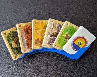 Organizador de cartas y recursos de Los Colonos de Catán