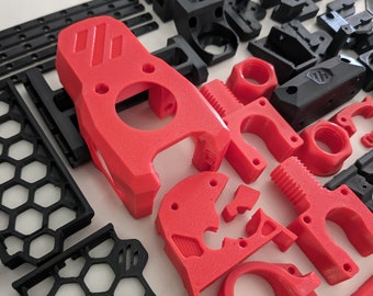 Voron V0.2 ABS FULL Printed Parts Kit Fast Delivery Multi Color Threaded Inserts Available
