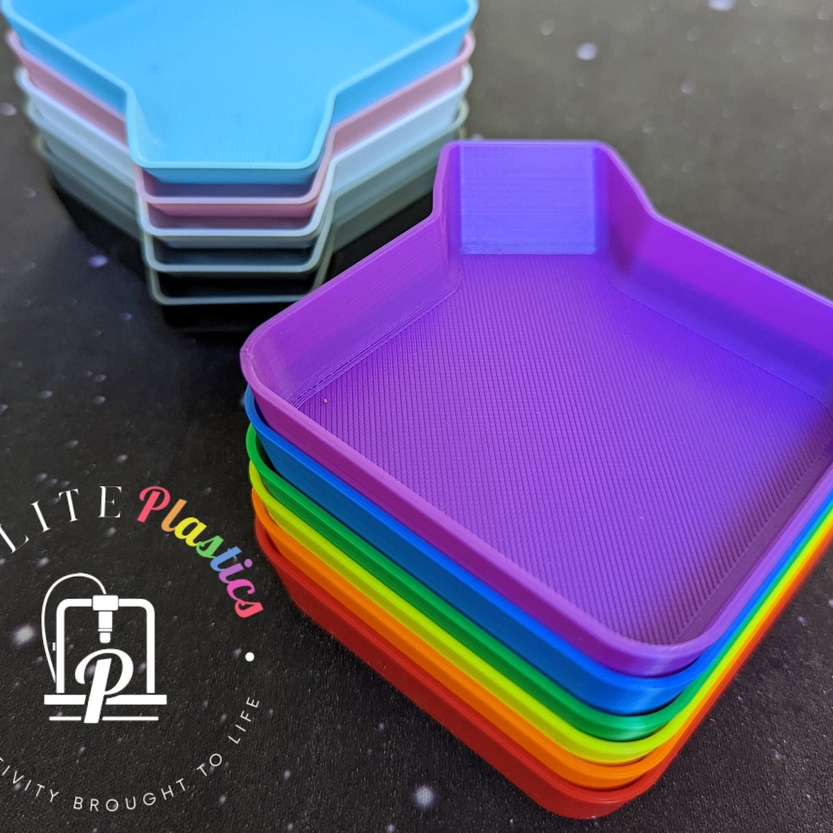 12x Board Game Piece Token Holder Stackable Game Tray Bits, Beads, Piece Organizers HOT - Etsy