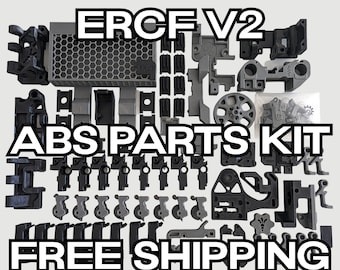 ERCF V2 Full Printed Parts Kit Multiple Colors Available DIY MMU Multi Material Klipper 3D printer Voron Rat Rig and Other Printers
