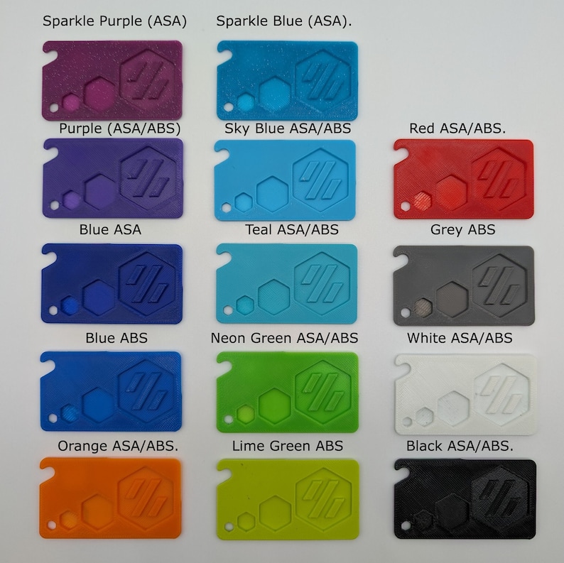 Voron 2.4 R2 ASA Full Printed Parts Kit Stealthburner Multi Color ...