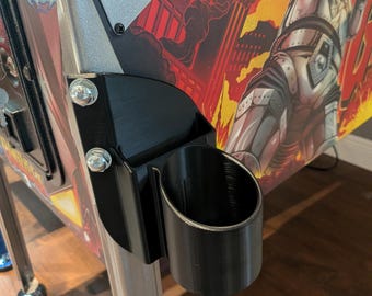 Soporte para bebidas y teléfono para máquina de pinball: accesorio esencial para arcade y pinball