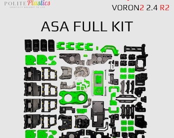LDO Voron 2.4 R2 (ASA) Full Kit Stealthburner Multi Color Threaded Inserts Fast Delivery