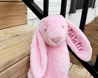 Personalized Child Gift, Easter Stuffed Animal, Easter Basket Stuffers