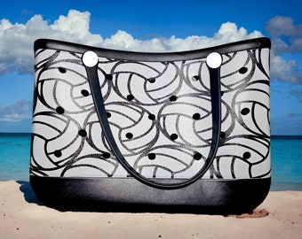 Volleyball XL Beach Tote Bag