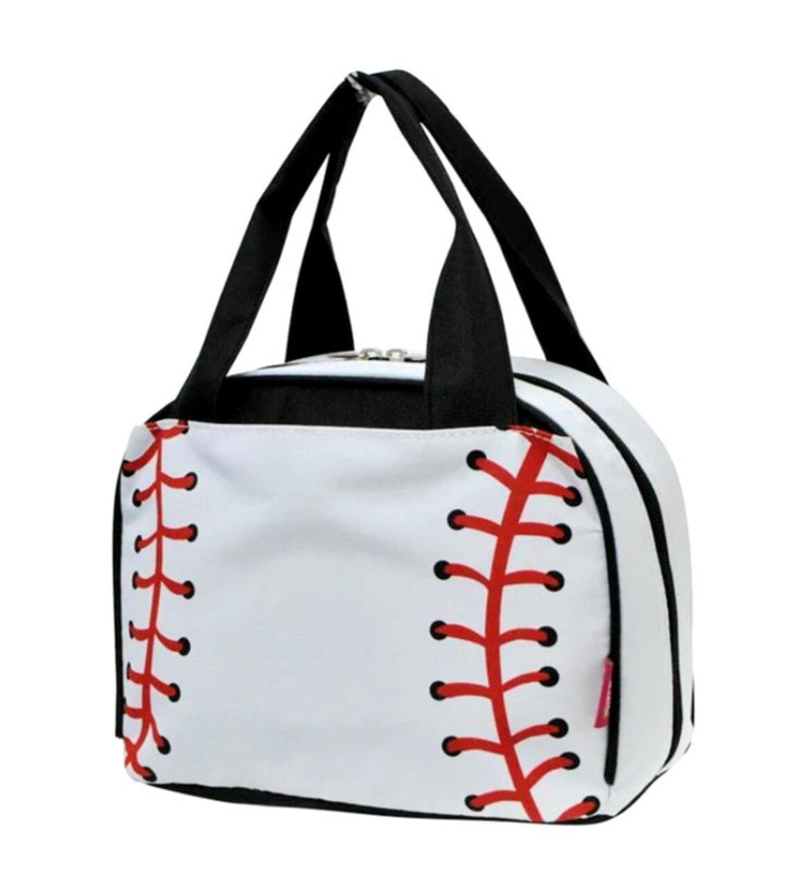 Baseball Lunch Bag White Etsy