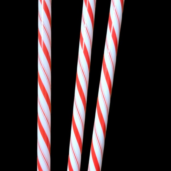 Candy Cane Straw Stanley Cup Etsy