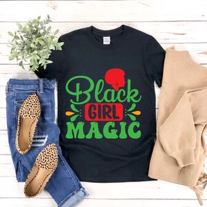 Black Girl Magic Svg, Black Girl Magic Png, Clipart, Instant Download
