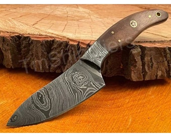 Damascus Handmade Chef Knife, Kitchen Knife, Cooking and Chopping Knife, Personalized Chef Knife, Gift For Chef, Durable And Easy To Use