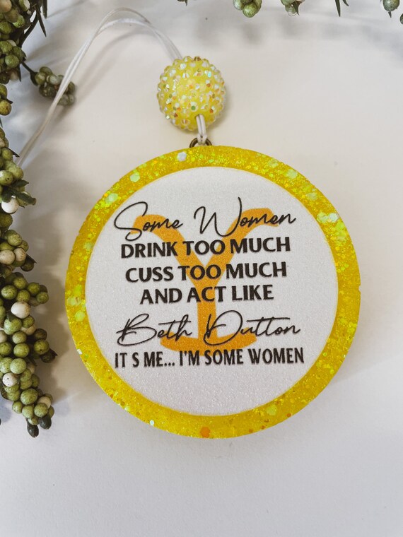 Yellowstone Beth Dutton Car Freshie Freshener Car Etsy