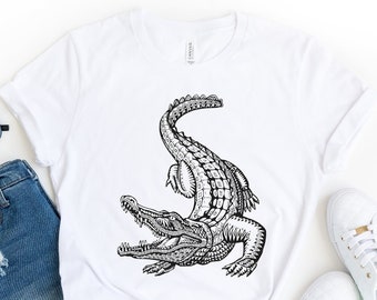 Crocodile Shirt - Etsy Australia
