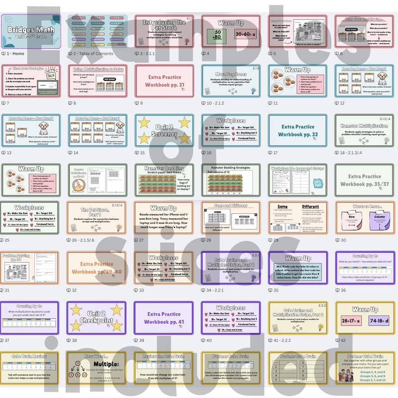 Grade 2 Math Curriculum - Etsy