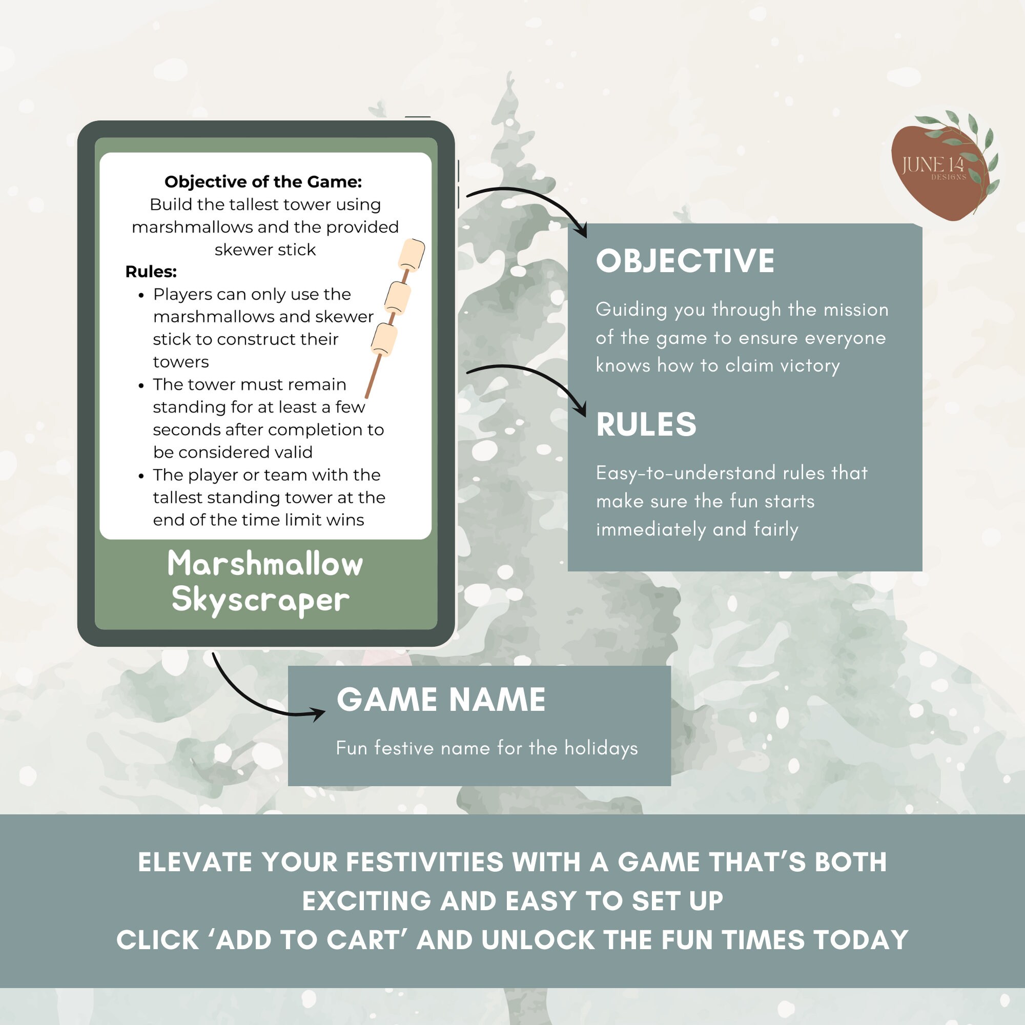 Festive Fun Pack Christmas Games Printable, Family Christmas Games ...