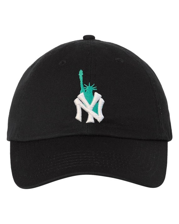 Statue of Liberty NY Baseball Cap, 3D Embroidered Dad Hat - Etsy display picture 3